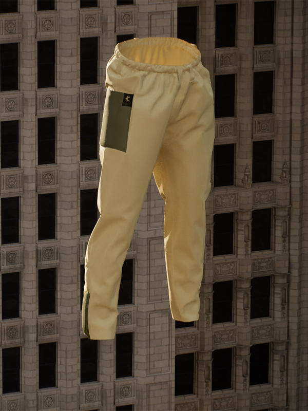 Pantalon Taitsu - Natural raw-2